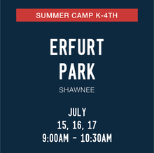 Summer Camp July 15-17 (Grades K-4th)
