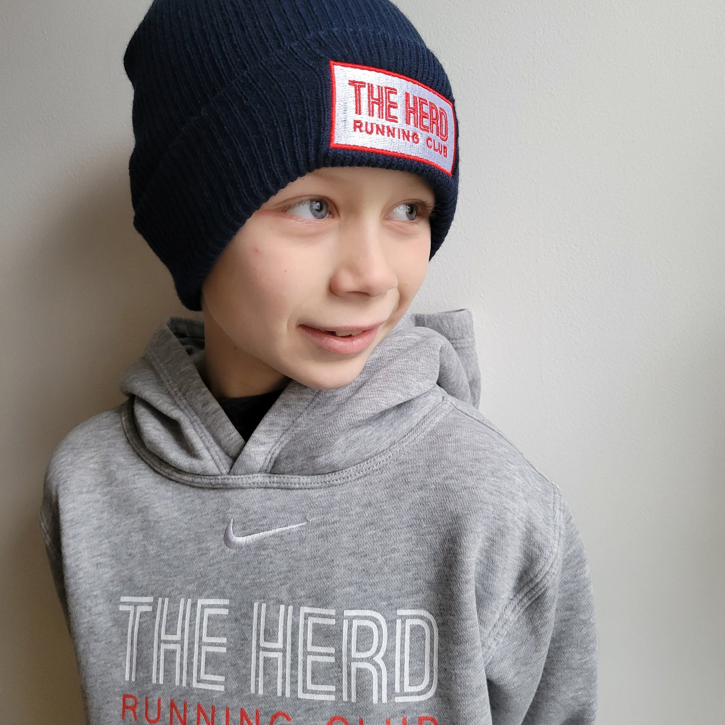 Herd Navy Beanie