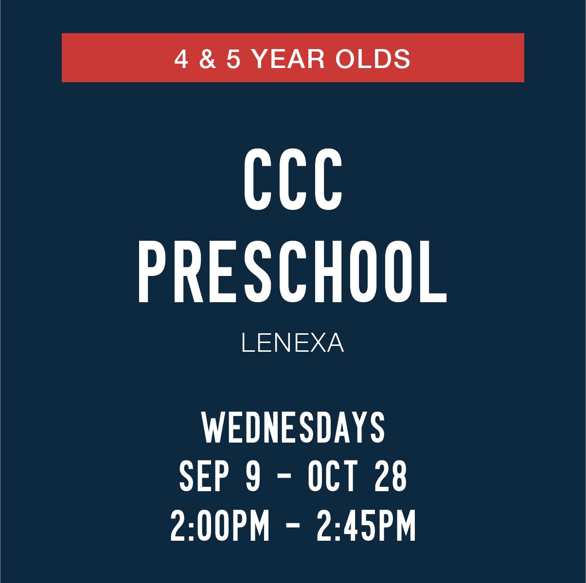 WEDNESDAY CCC