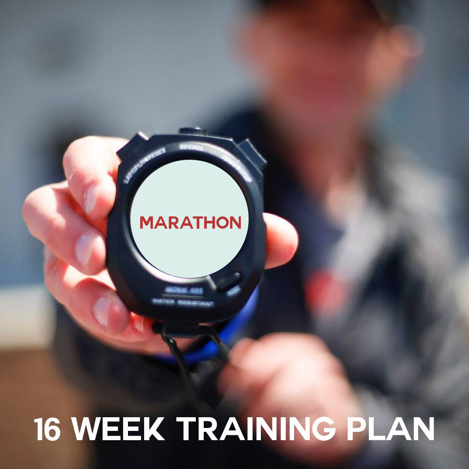 MARATHON TRAINING PLAN - 16 Weeks